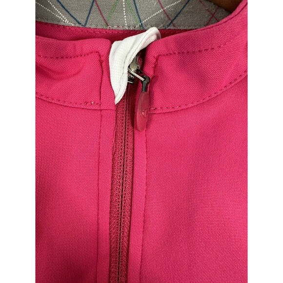 PEARL IZUMI Jersey Women's Pink white Elite Cycling shirt lightweight Pro Medium - Picture 15 of 15